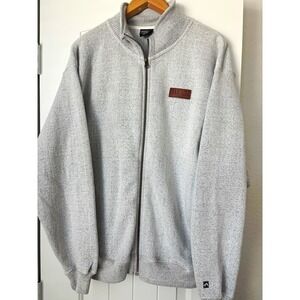 Outfitter Trading Co Perform Mens Gray Zip sweater Large classiccore outdoor